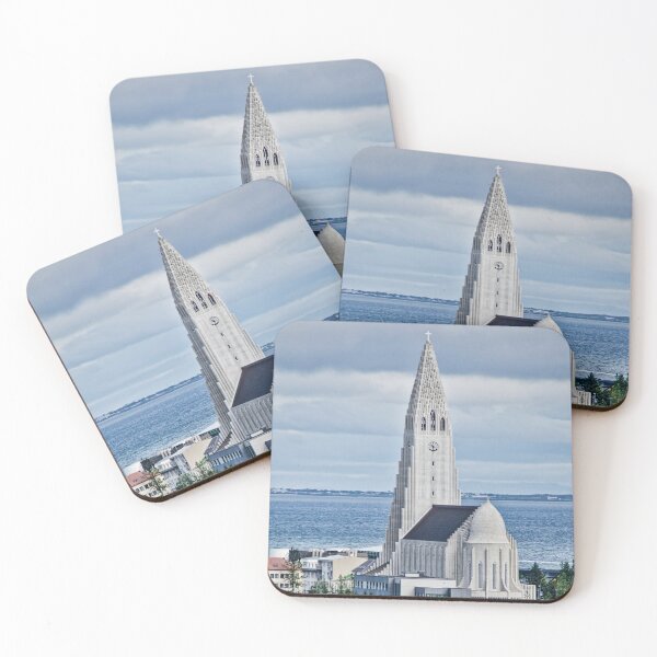 Item preview, The Famous "Icicle" Church in Reykjavik, Iceland designed and sold by Gerda Grice Photography.