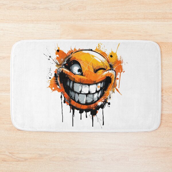 Artikelvorschau, Smiley-Gesicht SVG | Mutige Urban Art | Zwinkernde Emoticon-Illustration entworfen und verkauft von Petru&Myself.