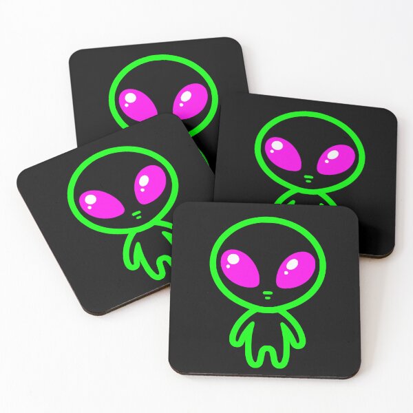 Item preview, Cute Neon Alien designed and sold by roswellboutique.