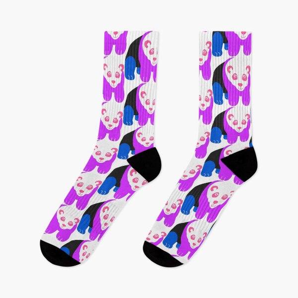 Item preview, Genderfluid Pride Panda designed and sold by HarveyHandcraftsandDesigns.