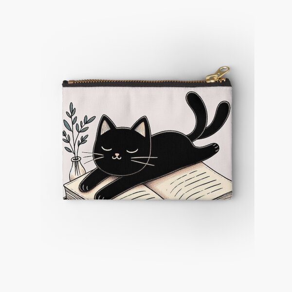 Item preview, Black Cat on a Opened book designed and sold by Nanthanon.