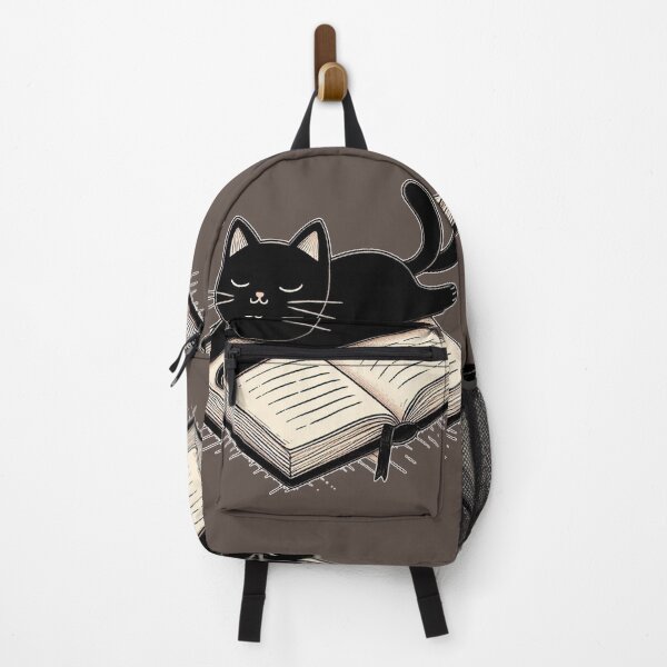 Item preview, Black Cat on a Opened book designed and sold by Nanthanon.