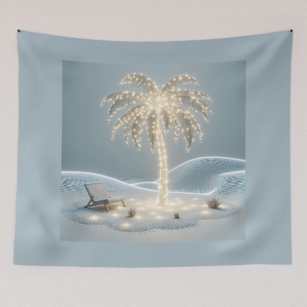 Item preview, Christmas palm trees designed and sold by BLUEiceberg.
