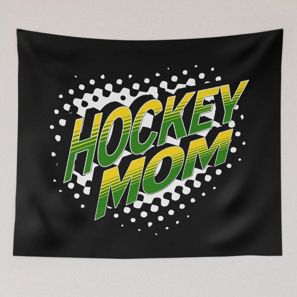 Item preview, Hockey Mom Super Halftone designed and sold by haneydenning.