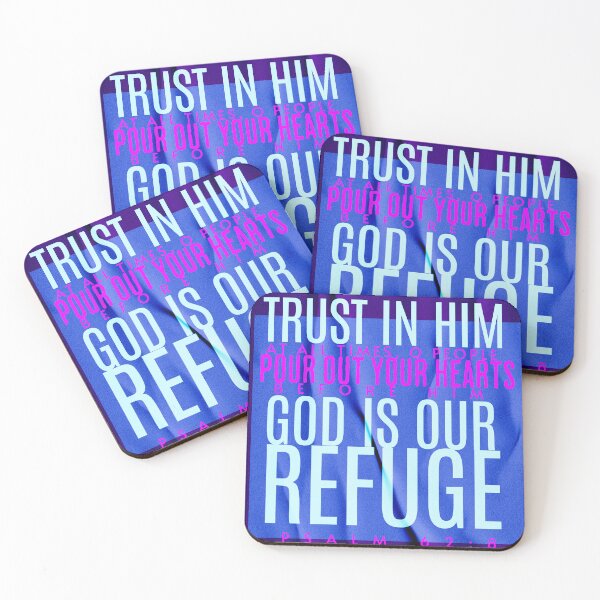 Item preview, God is our Refuge designed and sold by WhatHeSaid.