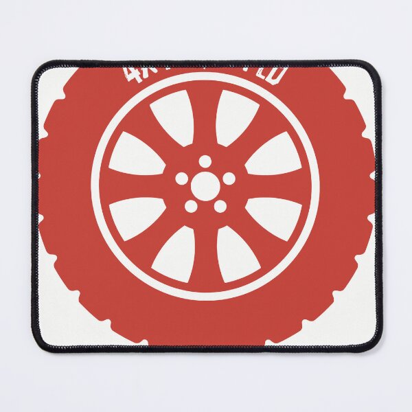 Item preview, 4X4 Equipped Off Roading Orange Wheel designed and sold by DriveToCreate.