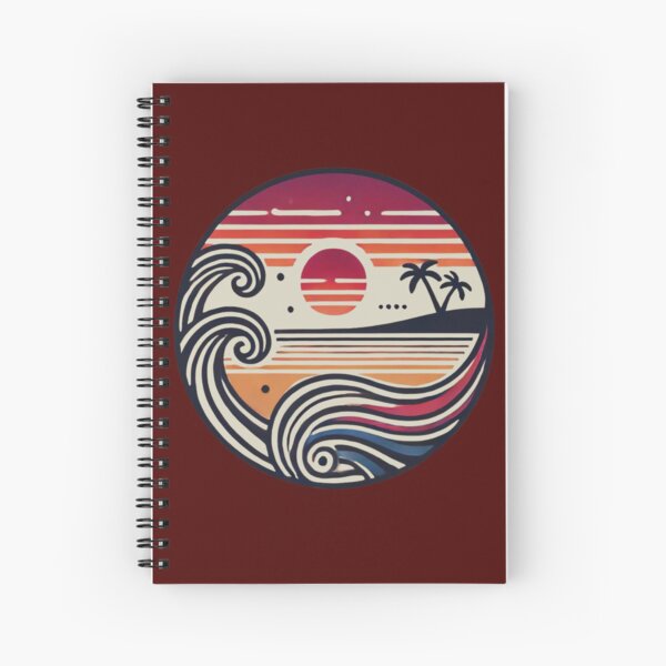Item preview, Retro Sunset Beach Vibes designed and sold by ROUTINE83.