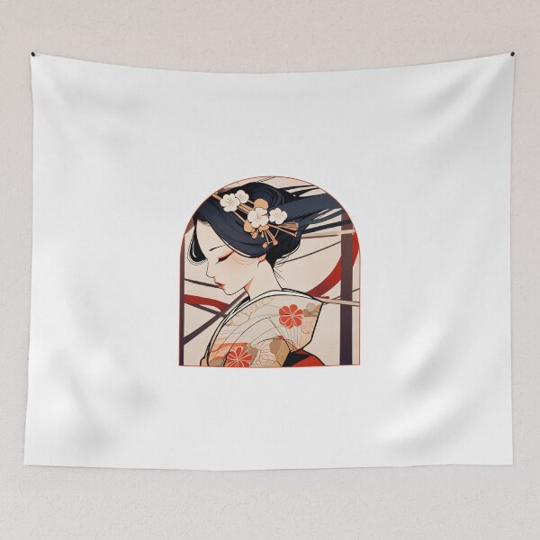 Item preview, Classic Geisha Portrait designed and sold by Mechanical-Artt.