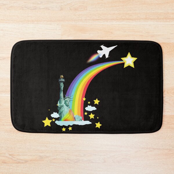 Item preview, Lady Liberty and the Rainbow Bridge: Embracing LGBTQ+ Pride designed and sold by WITCHAYA$$.
