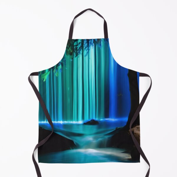 Item preview, Green Blue Cave Waterfall designed and sold by universewitness.