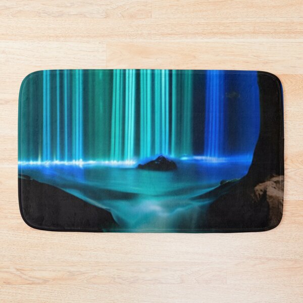 Item preview, Green Blue Cave Waterfall designed and sold by universewitness.