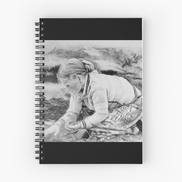 Item preview, Treasure Hunt charcoal drawing Adelaide Artist Avril Thomas designed and sold by AvrilThomasart.