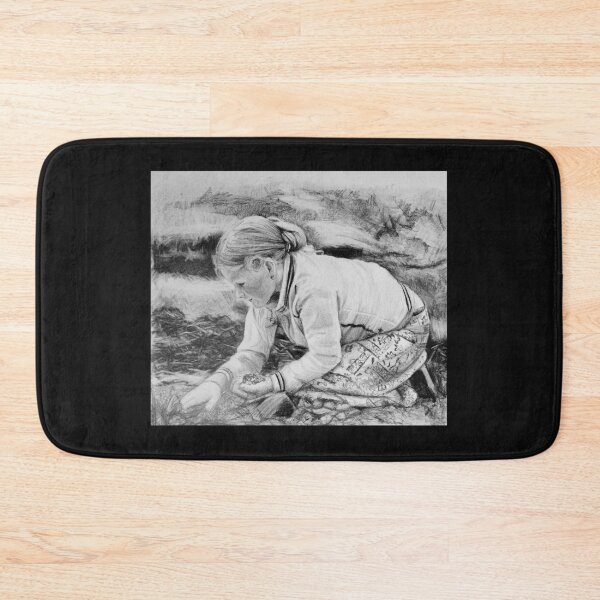Item preview, Treasure Hunt charcoal drawing Adelaide Artist Avril Thomas designed and sold by AvrilThomasart.