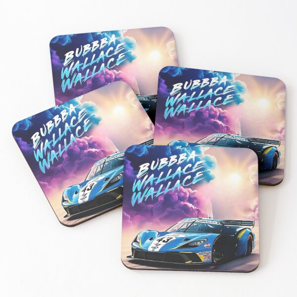 Item preview, Speed Racer’s Twilight: Bubba Wallace’s #43 in Action designed and sold by waleedmuastafa.