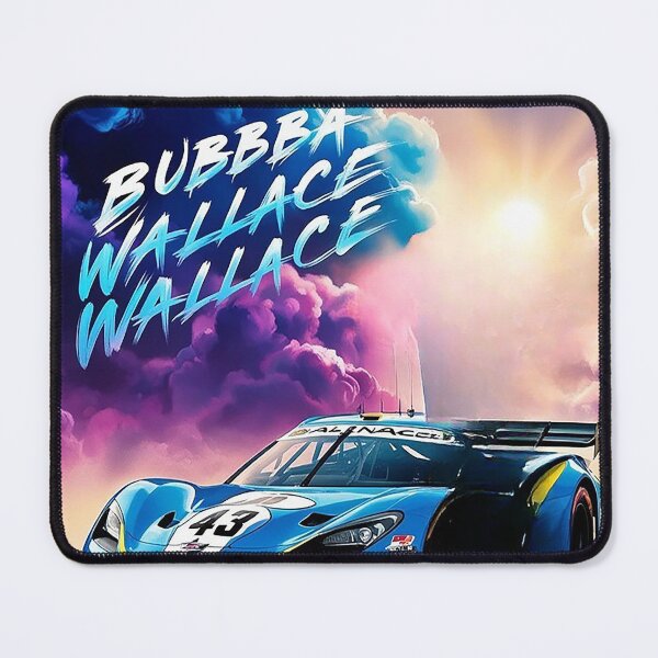 Item preview, Speed Racer’s Twilight: Bubba Wallace’s #43 in Action designed and sold by waleedmuastafa.