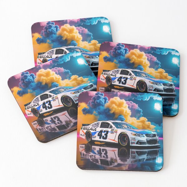 Item preview, Velocity Dreamscape: NASCAR #43 Under Cosmic Skies designed and sold by waleedmuastafa.
