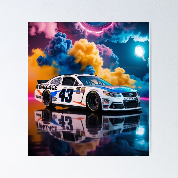 Item preview, Velocity Dreamscape: NASCAR #43 Under Cosmic Skies designed and sold by waleedmuastafa.