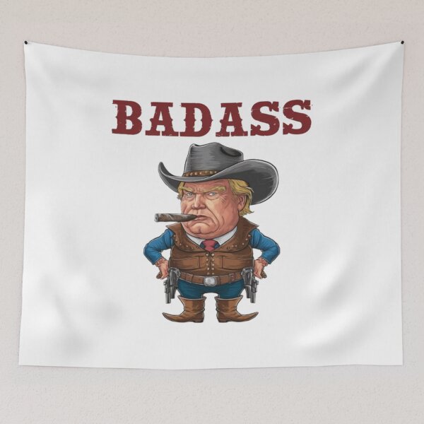 Item preview, Badass Trump designed and sold by Flirt-Teez.