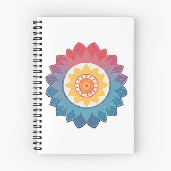 Aperçu de l'œuvre Fleur De Lotus Mandala Colorée.  créée et vendue par friadesign.