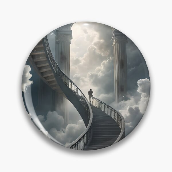 Item preview, The Endless Staircase to Heaven designed and sold by My Secret Monster.