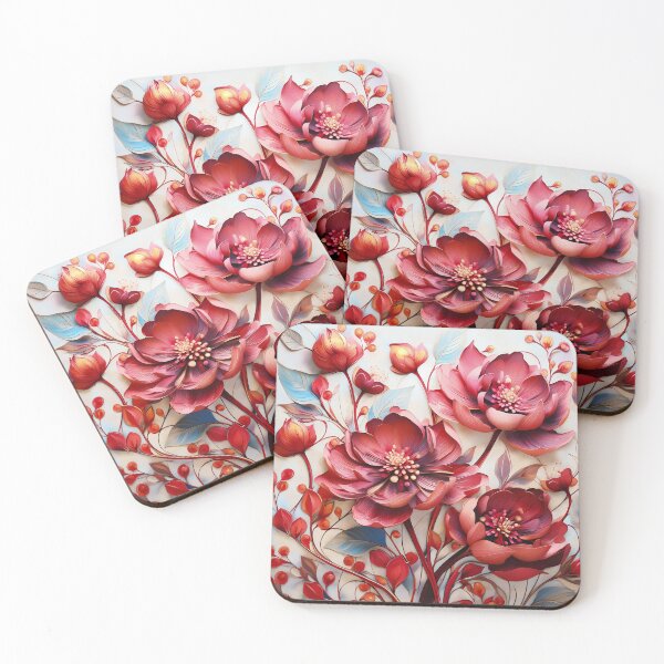 Item preview, Red Flowers designed and sold by rainsdesigns.
