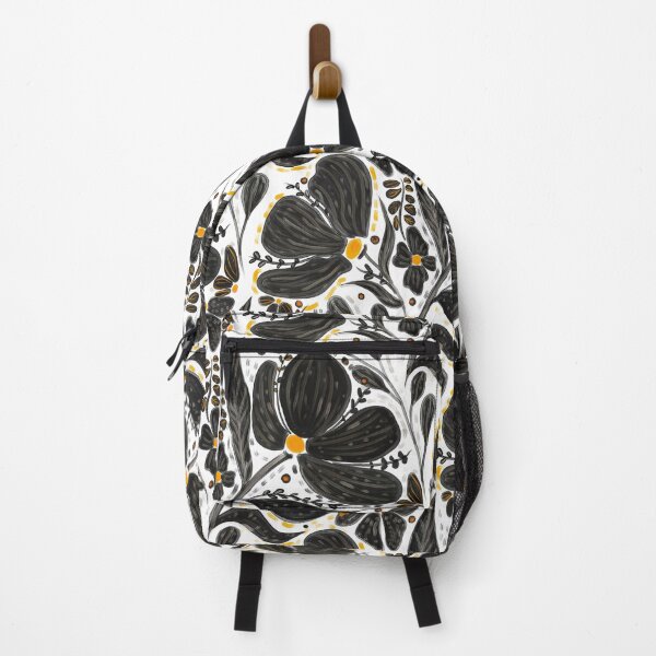 Item preview, black and white Floral Pattern designed and sold by Nora Gad.