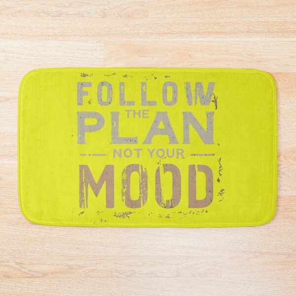 Item preview, Follow the plan not your mood designed and sold by BlissBloomer.