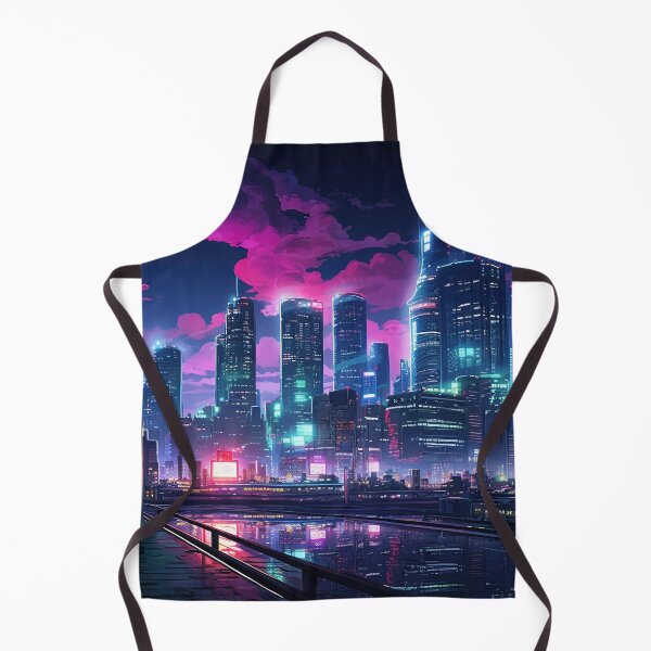 Item preview, Cyberpunk Tokyo Riverfront designed and sold by Takeda-art.