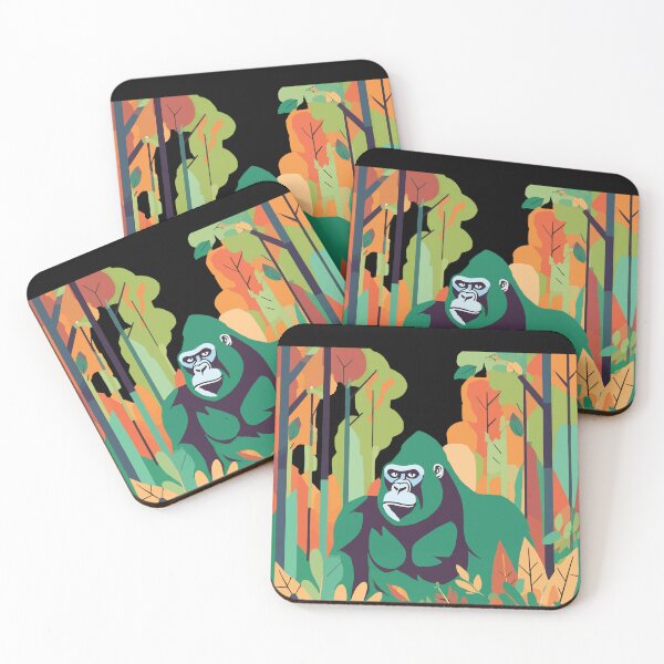 Item preview, Gorilla among the Trees designed and sold by Rhu Creations.