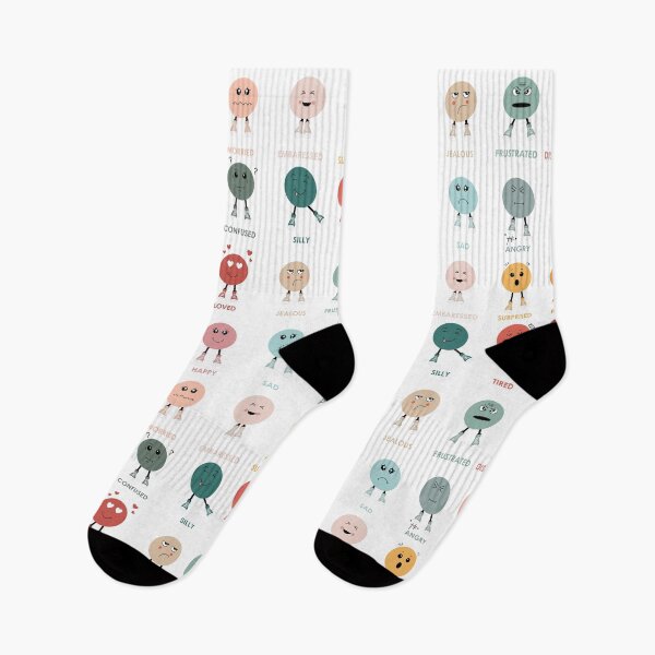 Item preview, Cute Colorful Feelings Emotions Faces Chart  designed and sold by idovedesign.