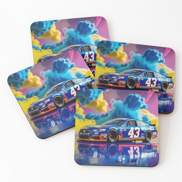 Item preview, Velocity Dreams: The NASCAR #43 in Surreal Skies designed and sold by waleedmuastafa.