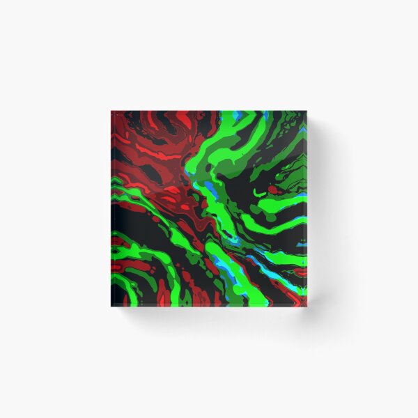 Item preview, Black and Green Wave designed and sold by Art-Istin-See.