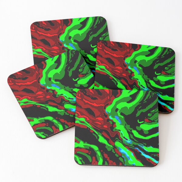 Item preview, Black and Green Wave designed and sold by Art-Istin-See.