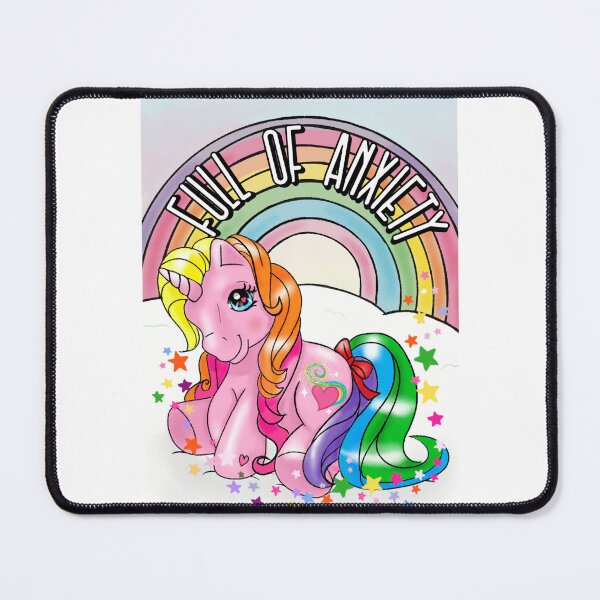 Item preview, Full of anxiety unicorn designed and sold by My Dreamy Nostalgia.