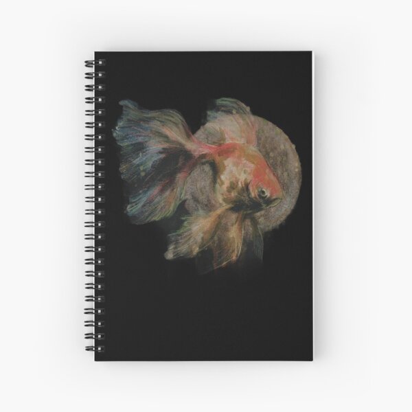 Goldfish Design Spiral Notebook