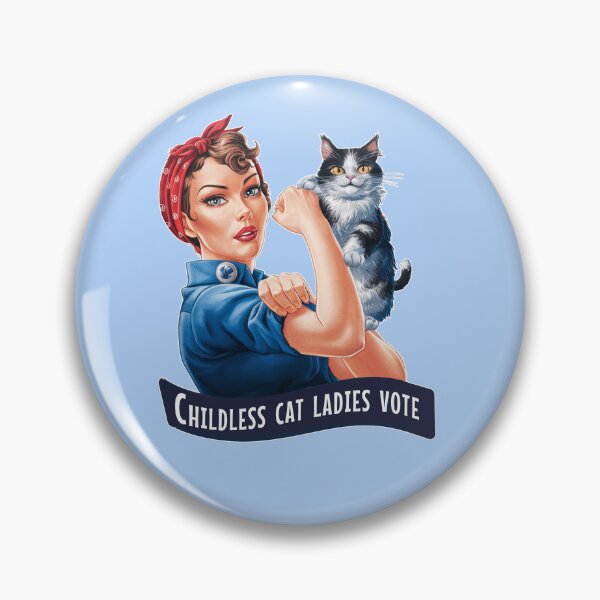 Item preview, CHILDLESS CAT LADIES VOTE designed and sold by LoveAndDefiance.