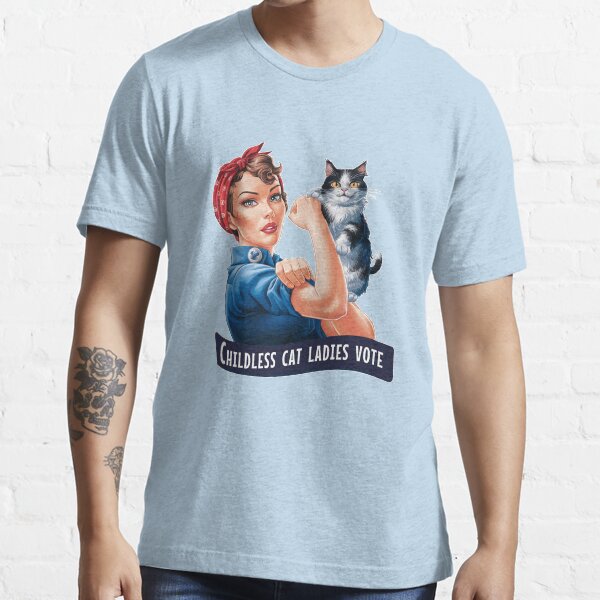 Item preview, CHILDLESS CAT LADIES VOTE designed and sold by LoveAndDefiance.