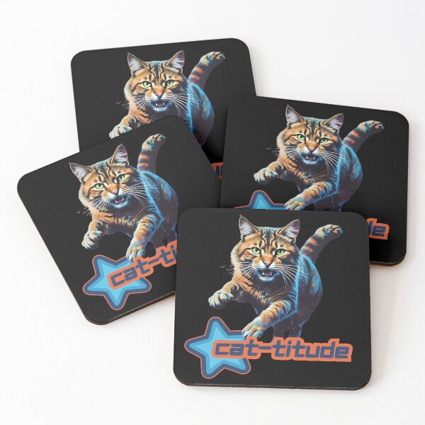 Item preview, Cat Attitude designed and sold by pUNKnown.