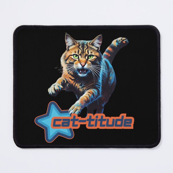 Item preview, Cat Attitude designed and sold by pUNKnown.