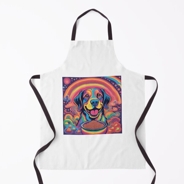 Item preview, Happiness dog in psychedelic style 1 designed and sold by juabjakkrod.