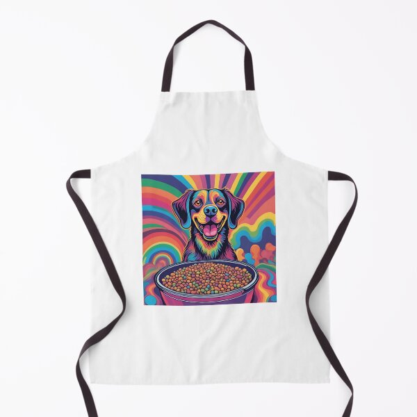 Item preview, Happiness dog in psychedelic style 2 designed and sold by juabjakkrod.
