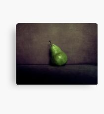 A Single Pear Canvas Print