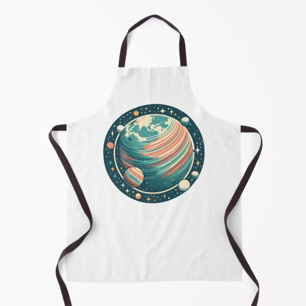 Item preview, Planet in Space (Retro) designed and sold by Bubble-Boris.