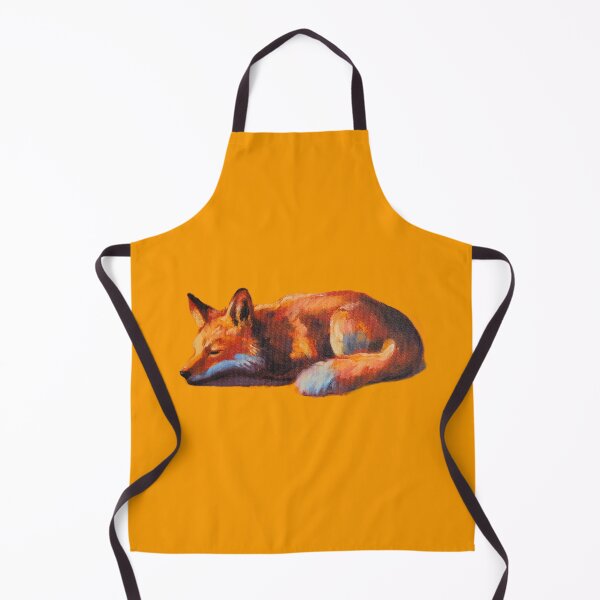 Item preview, Sleeping Fox Painting designed and sold by Ivanka Eldé.