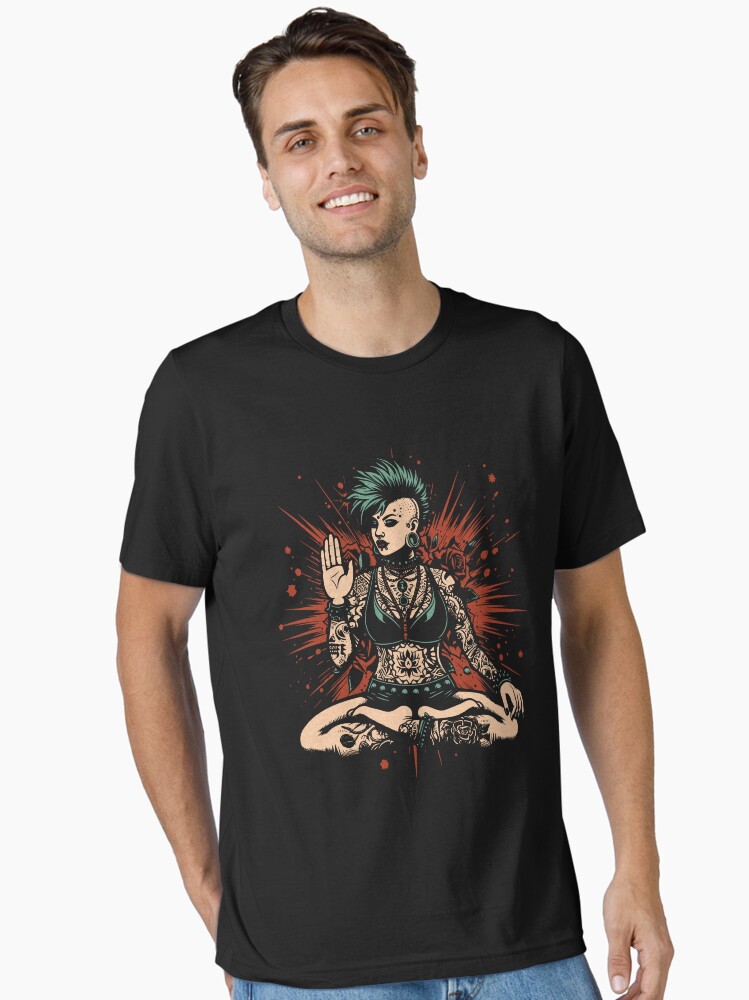 Thumbnail 1 of 7, Essential T-Shirt, Anger management designed and sold by v-nerd.