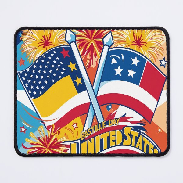Item preview, Bastille Day Blaze - A Transatlantic Celebration designed and sold by waleedmuastafa.