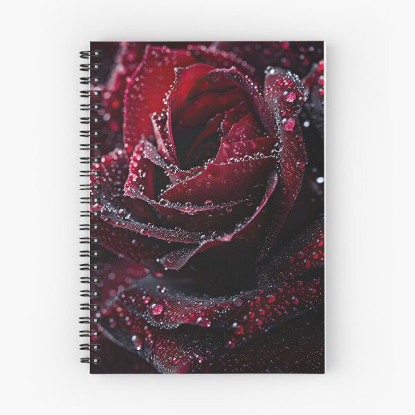 Item preview, Red Rose With Water Drops designed and sold by Jerhus.