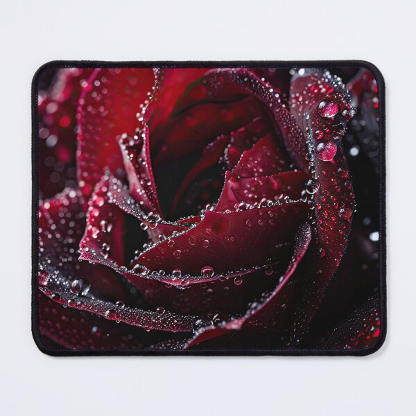 Item preview, Red Rose With Water Drops designed and sold by Jerhus.