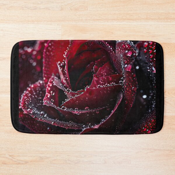 Item preview, Red Rose With Water Drops designed and sold by Jerhus.