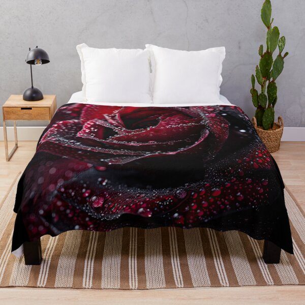 Item preview, Red Rose With Water Drops designed and sold by Jerhus.